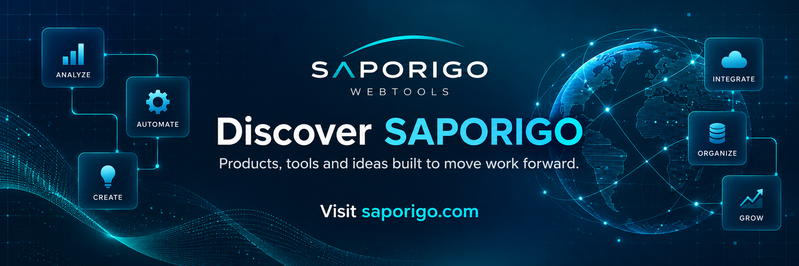 Discover SAPORIGO products, tools and ideas